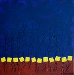 2003, Growth #3, acrylic on canvas, 12x12, $120 